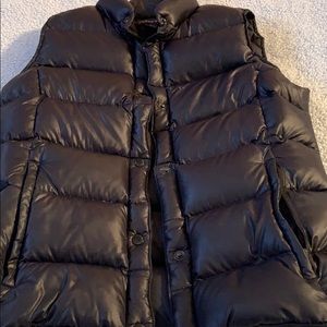 Lands end black kids puffer vest